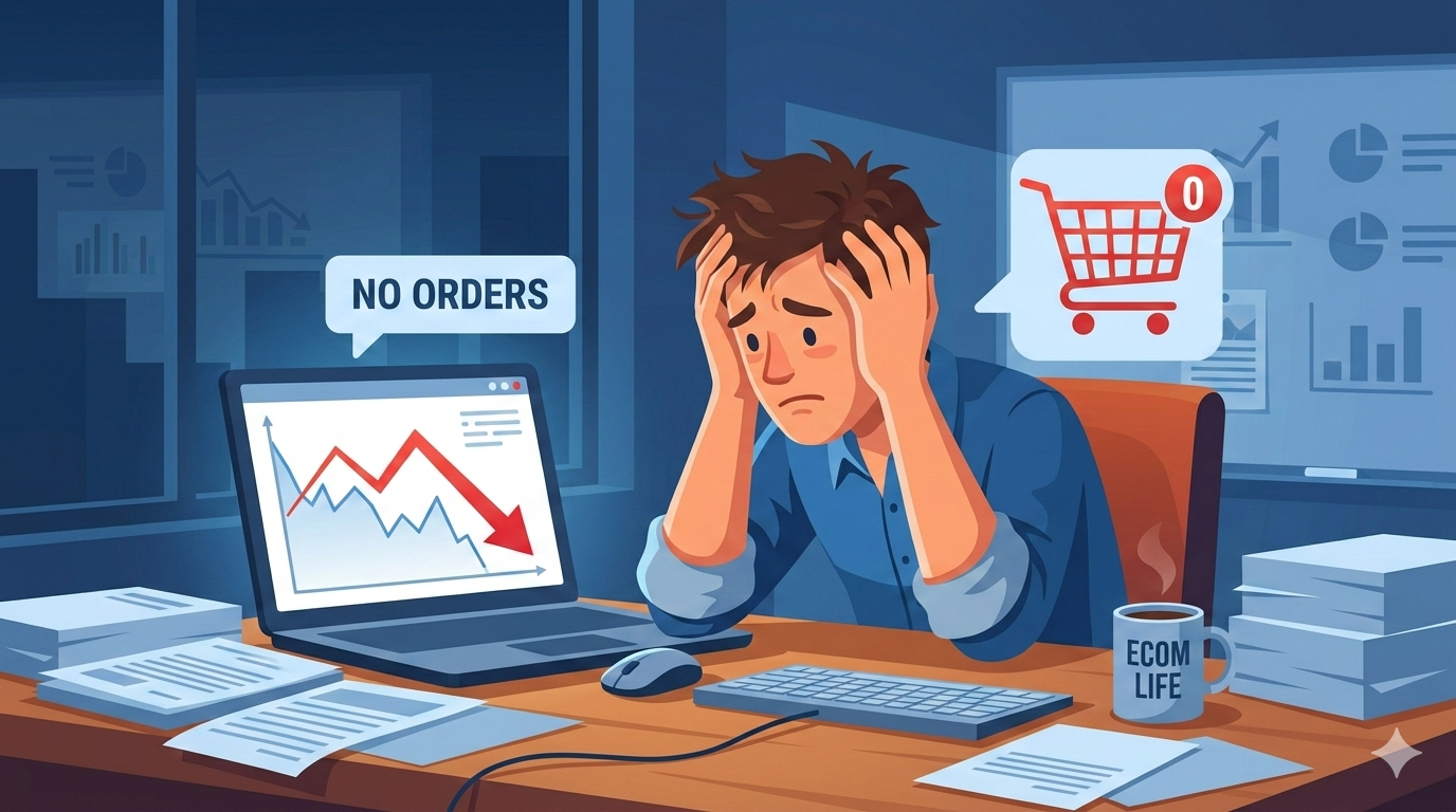sales down
